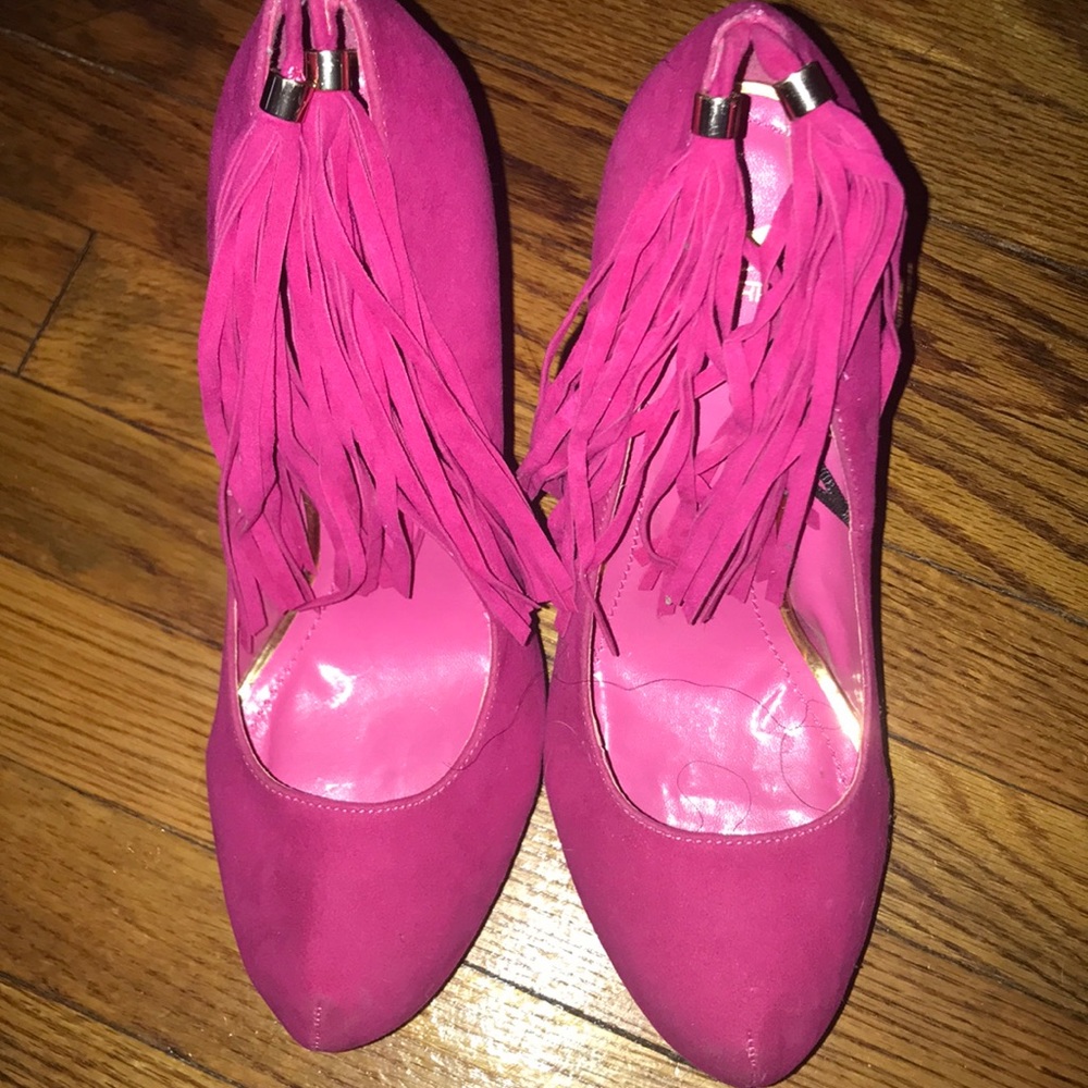 Pink High Heels 6"